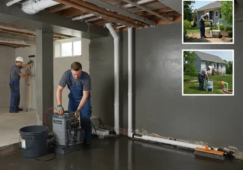 Basement Waterproofing and Flood Prevention process in Hornsby Bend, TX